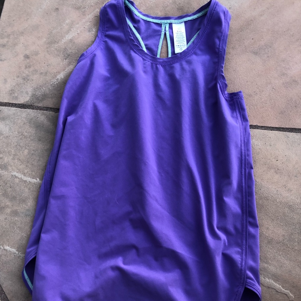 Purple Ivivva athletic tank top